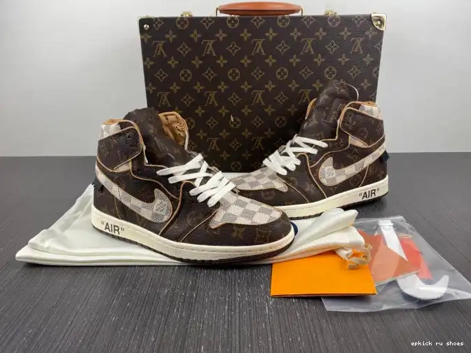 Rep LV Jordan Air OFF-WHITE x 1 0604